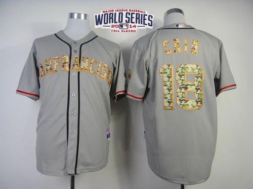 Cain San Francisco Giants grey jersey