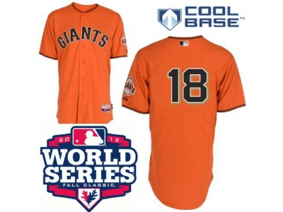 Cain San Francisco Giants orange jersey