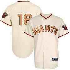 Clain San Francisco Giants cream jersey