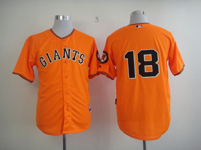 Matt Cain San Francisco Giants orange jersey