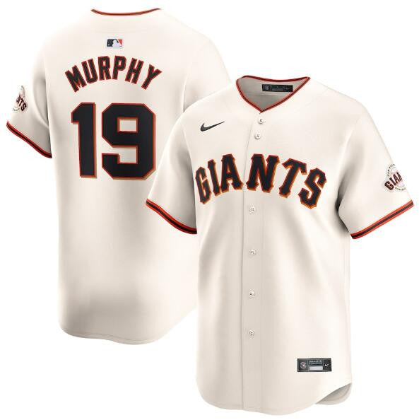 Tom Murphy San Francisco Giants cream jersey