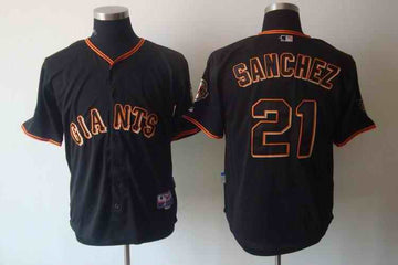 Sanchez San Francisco Giants black jersey