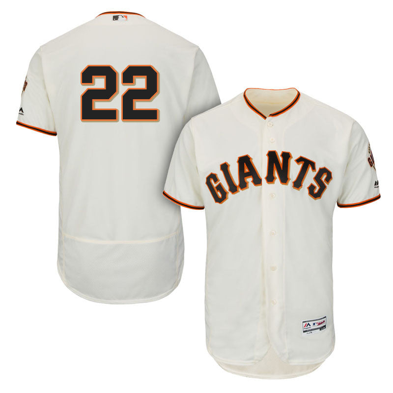 Andrew McCutchen San Francisco Giants cream jersey