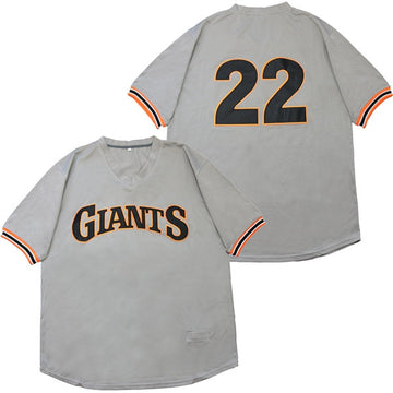 Andrew McCutchen San Francisco Giants gray Throwback jersey