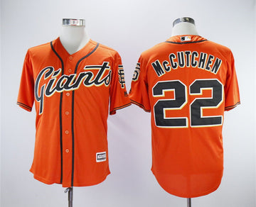 Andrew McCutchen San Francisco Giants orange jersey