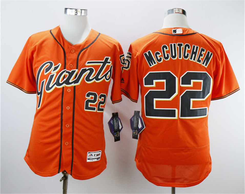 Andrew McCutchen San Francisco Giants orange jersey