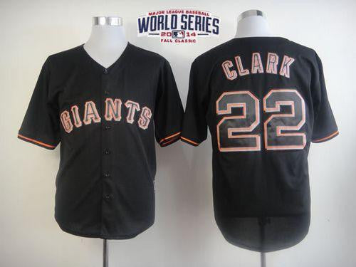 Clark San Francisco Giants black jersey