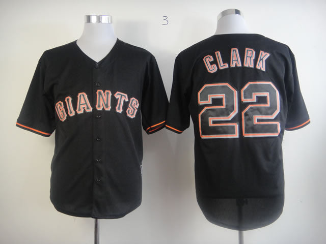 Clark San Francisco Giants black Fashion jersey