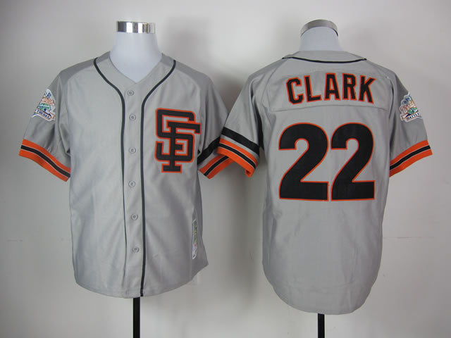 Clark San Francisco Giants grey jersey