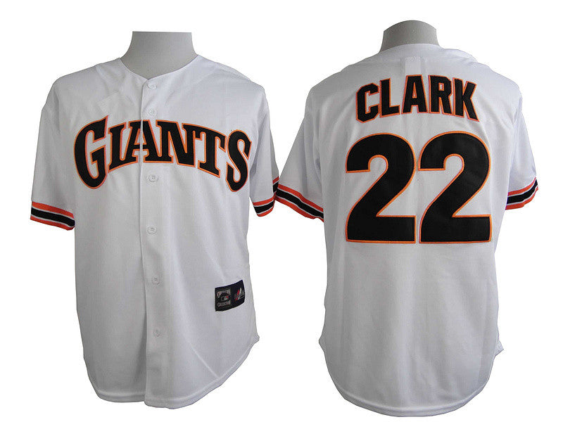Clark San Francisco Giants white jersey