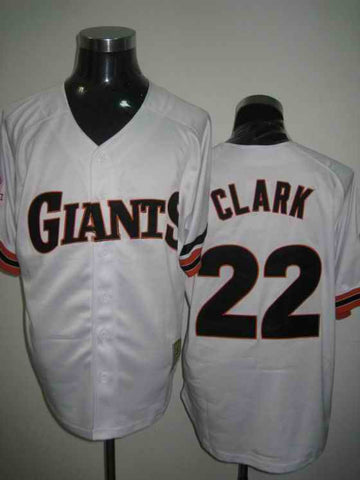 Clark San Francisco Giants white jersey