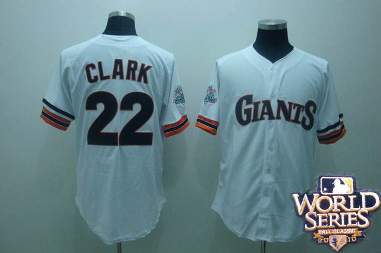 Clark San Francisco Giants white jersey