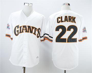 Will Clark San Francisco Giants Throwback jersey
