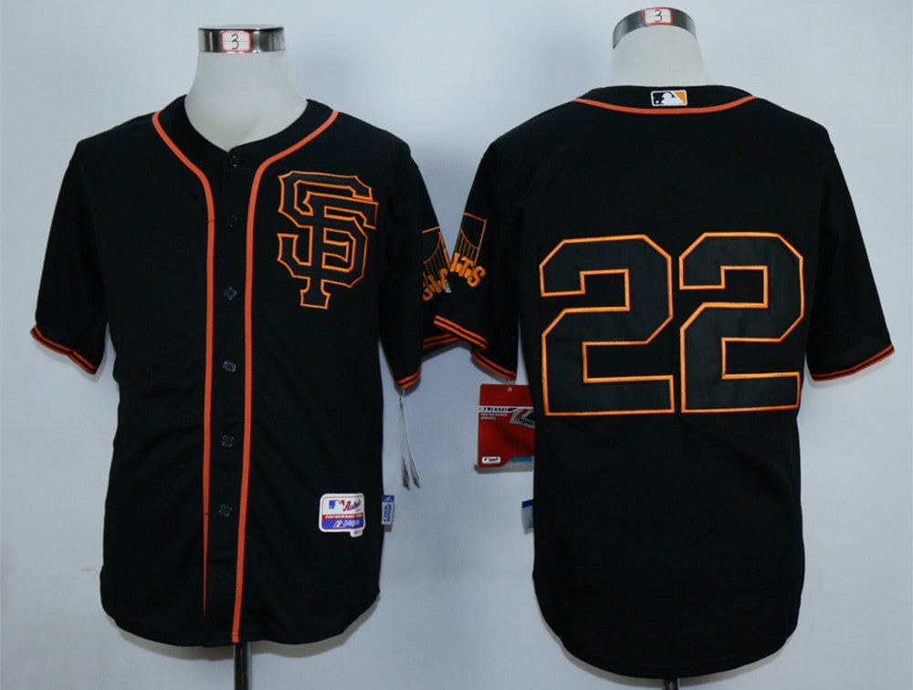 Will Clark San Francisco Giants black Alternate jersey