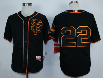 Will Clark San Francisco Giants black Alternate jersey