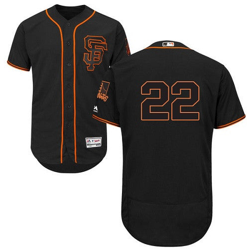 Will Clark San Francisco Giants black jersey