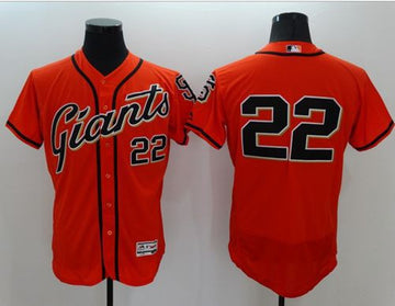 Will Clark San Francisco Giants orange Authentic jersey
