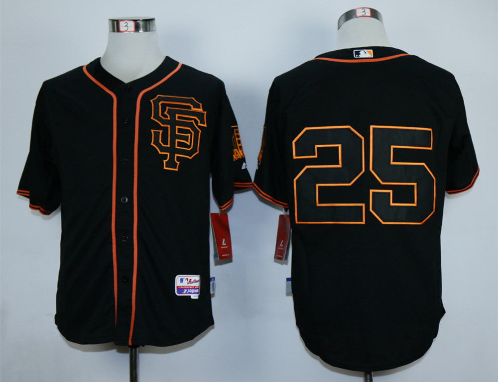 Barry Bonds San Francisco Giants black Alternate jersey