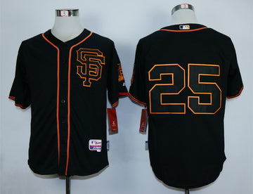Barry Bonds San Francisco Giants black Alternate jersey