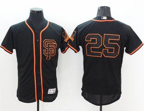 Barry Bonds San Francisco Giants black Alternate jersey