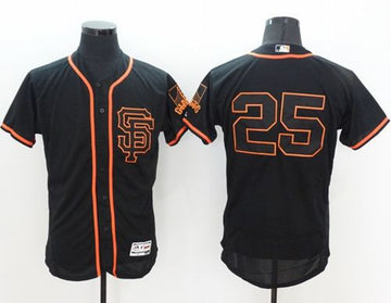 Barry Bonds San Francisco Giants black Alternate jersey