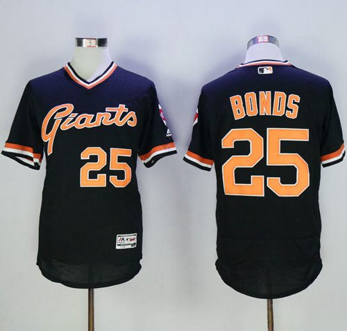 Barry Bonds San Francisco Giants black Authentic jersey