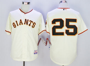 Barry Bonds San Francisco Giants cream jersey