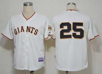 Barry Bonds San Francisco Giants cream jersey