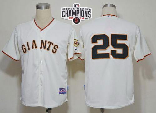 Barry Bonds San Francisco Giants cream jersey