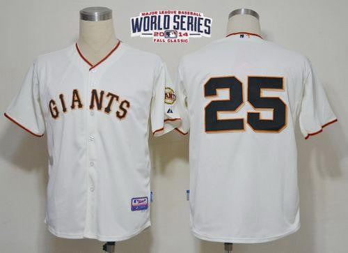 Barry Bonds San Francisco Giants cream jersey