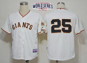 Barry Bonds San Francisco Giants cream jersey