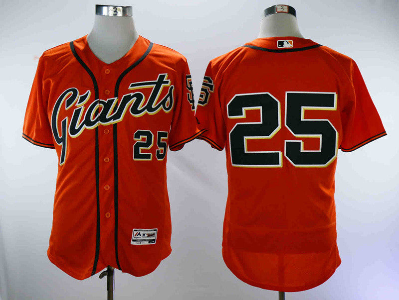 Barry Bonds San Francisco Giants orange jersey