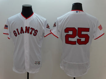 Barry Bonds San Francisco Giants white Fashion jersey