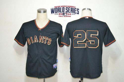 Bonds San Francisco Giants black jersey