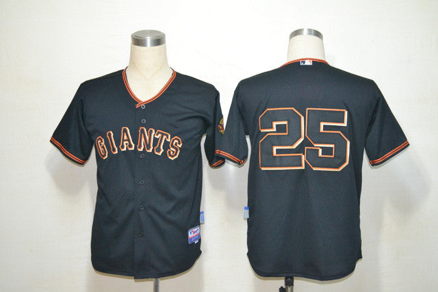 Bonds San Francisco Giants black jersey
