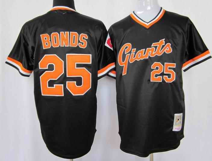 Bonds San Francisco Giants black jersey