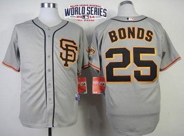 Bonds San Francisco Giants grey Road jersey