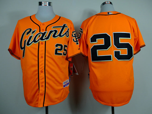 Bonds San Francisco Giants orange jersey