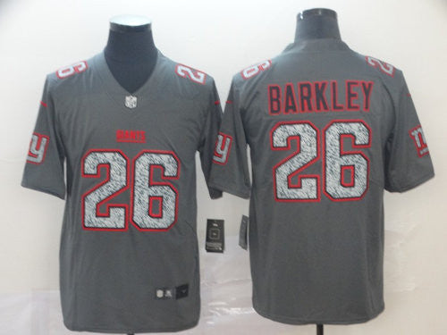 Saquon Barkley New York Giants gray Vapor jersey