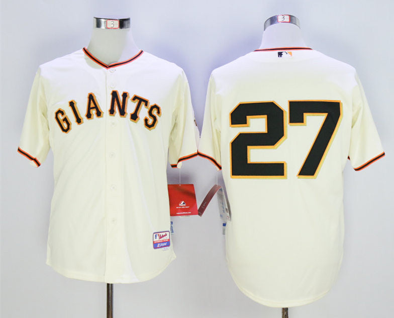 Juan Marichal San Francisco Giants cream jersey