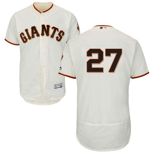 Juan Marichal San Francisco Giants cream jersey