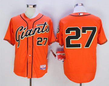 Juan Marichal San Francisco Giants orange jersey