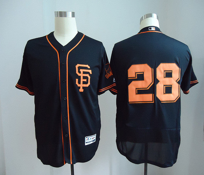 Buster Posey San Francisco Giants black jersey