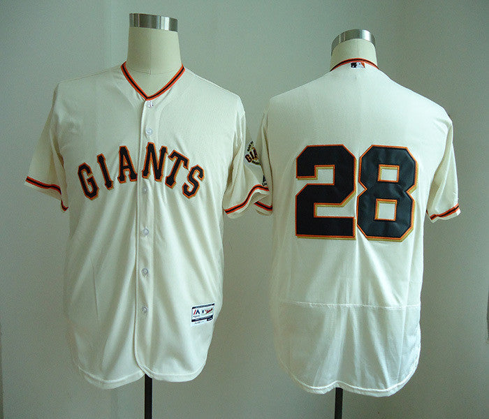 Buster Posey San Francisco Giants cream jersey
