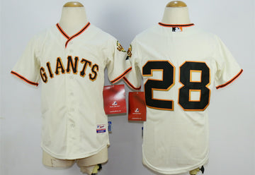 Buster Posey San Francisco Giants cream jersey