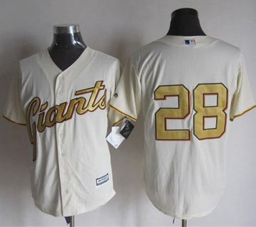 Buster Posey San Francisco Giants cream jersey