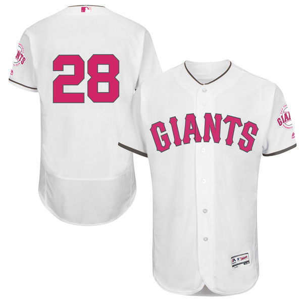 Buster Posey San Francisco Giants white jersey