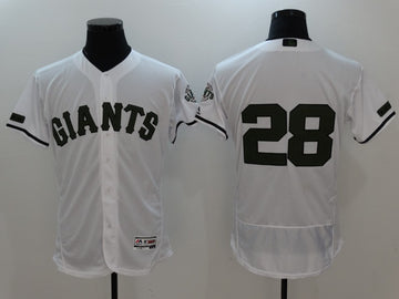 Buster Posey San Francisco Giants white jersey