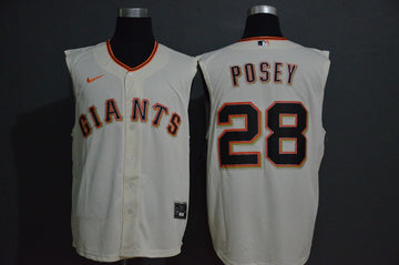 Buster Posey San Francisco Giants white jersey