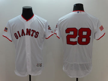Buster Posey San Francisco Giants white Fashion jersey